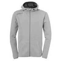 Essential Hooded Jacket Dark Grey Melange XL