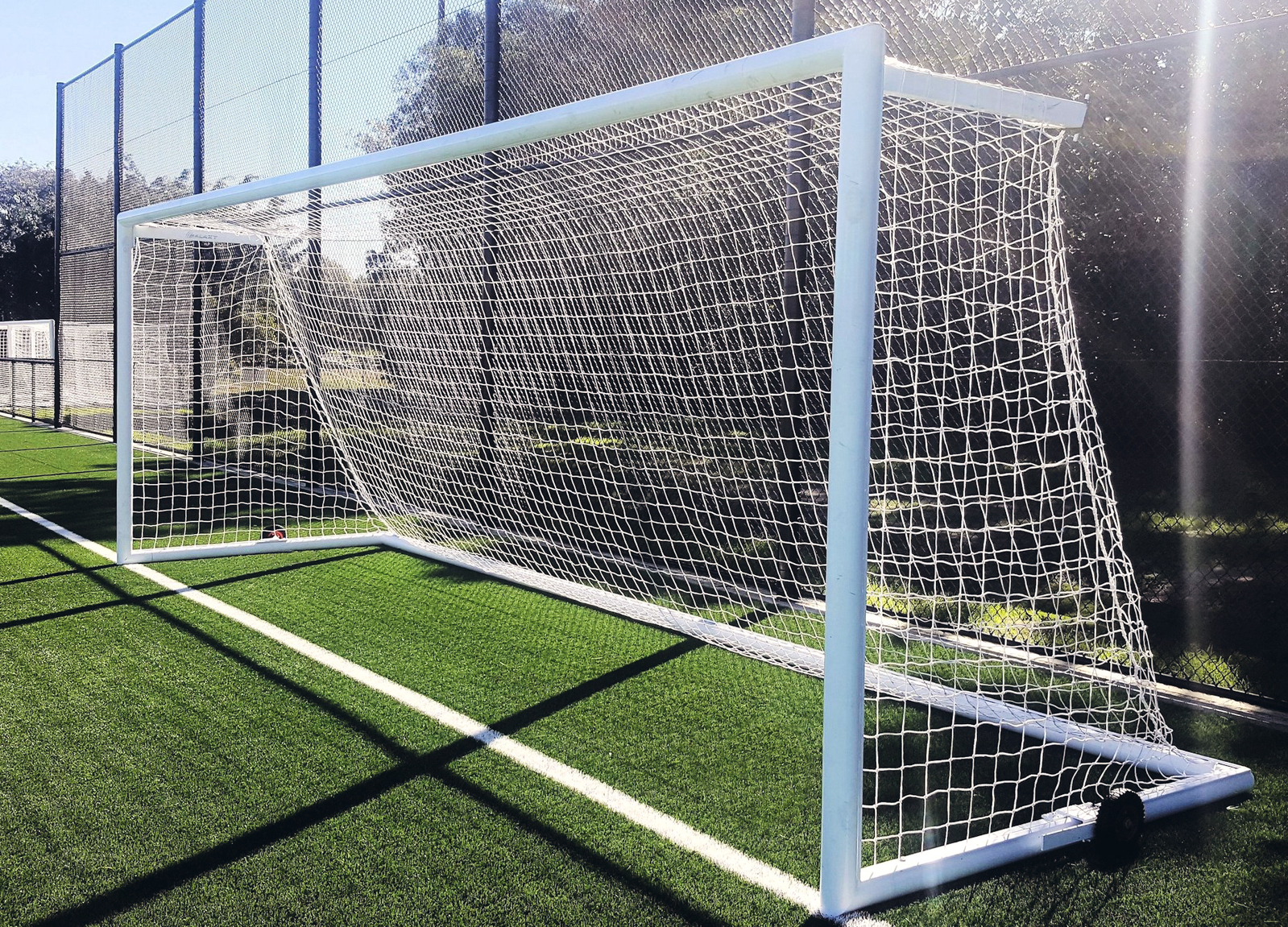 Portable Football Goals Full Size 7 x 2