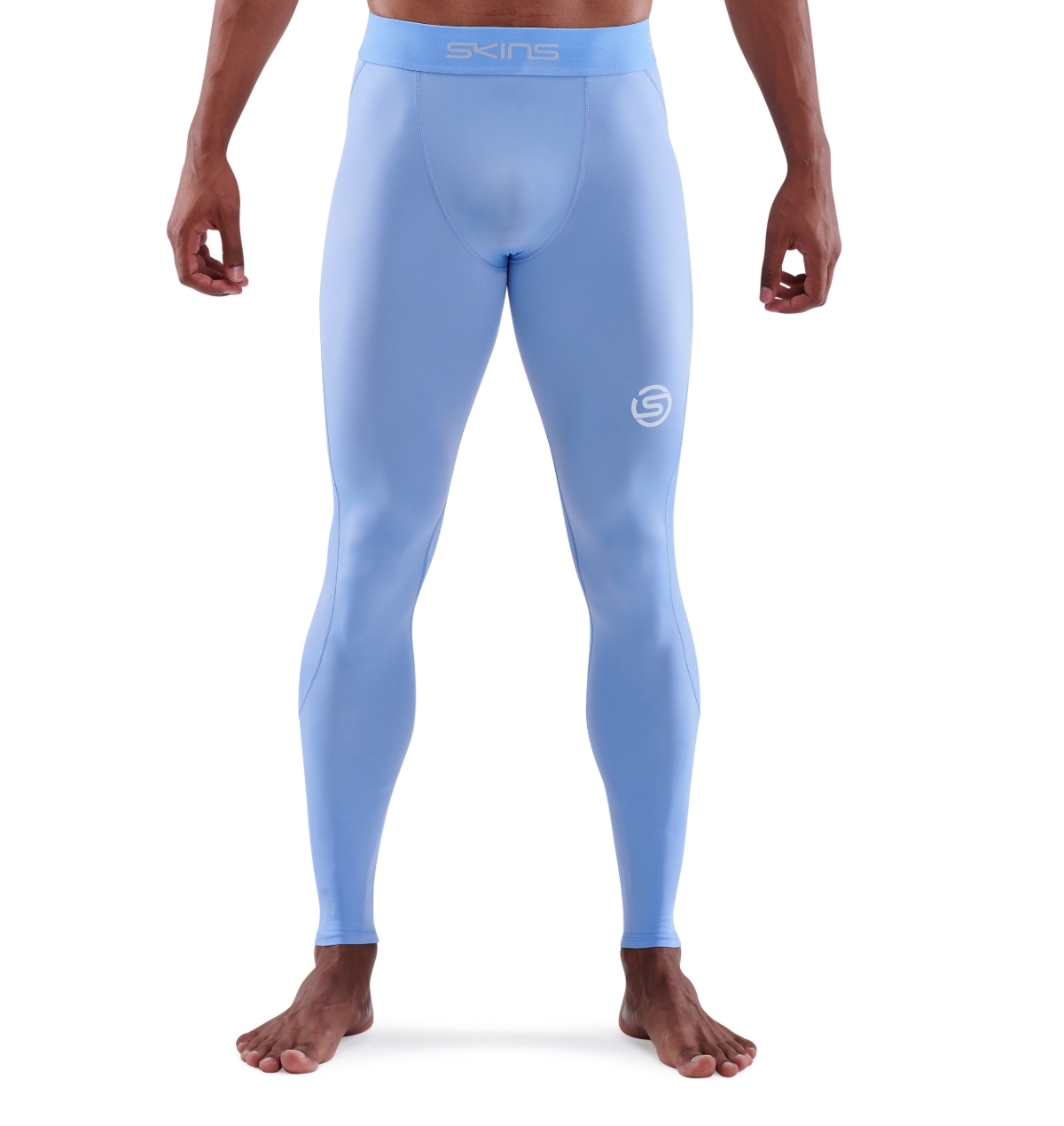 SKINS SERIES-1 Men's Long Tights Sky Blue