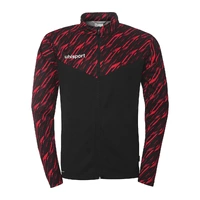 Progressive 28 Poly Jacket Black Red