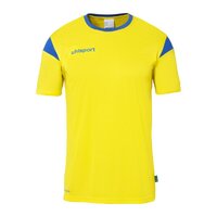 Squad 27 Short Sleeve Shirt Lime Yellow/Azure Blue