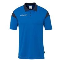 Squad 27 Polo Shirt Azure Blue/Navy