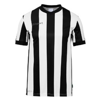 Retro Stripe Short Sleeve Shirt Black/White[Size: L]