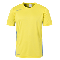 Essential Shirt Short Sleeve Lime Yellow/Azure Blue
