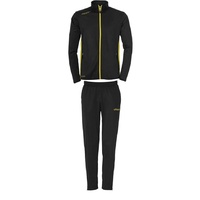 Essential Classic Tracksuit Black/Lime Yellow M