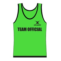 Gilbert Team Official Bib-Lime-Snr