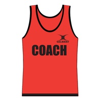 Gilbert Coach Bib-Red-Snr