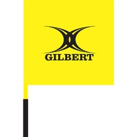 Gilbert Rugby Touch Judge Flags-Yellow (2 Pack)