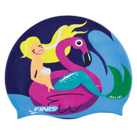 Mermaid Silicone Cap Flamingo