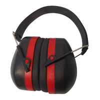 Ear Muffs Red/Black