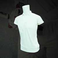White Short Sleeve Cricket Shirt