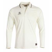 Premium Off White Long Sleeve Cricket Shirt