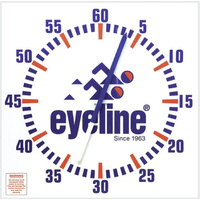 900mm 240V Pace Clock White/Blue