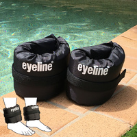 Aquatic Ankle Cuffs Black-1Pr