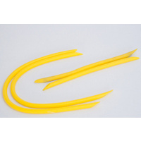Hand Paddles TPU Tubing Yellow