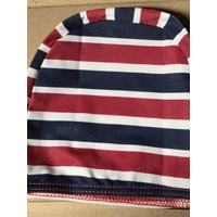 Kids Polyester Navy/Red/White Stripe
