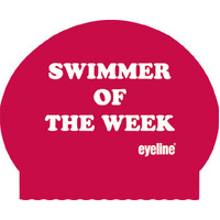 Latex Speciality Print Cap Swimmer of Week 12 Pack