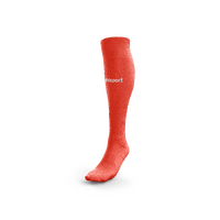 Euro Football Sock Coral Red