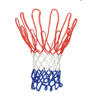 Tri-colour Basketball Net