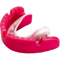 OPRO Mouthguard Adult Gold Braces - Pink/Pearl