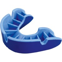 OPRO Mouthguard Adult Silver - Blue/Light Blue