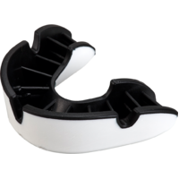 OPRO Mouthguard Junior Silver - White/Black