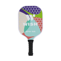 Fibreglass Pickleball Paddle - Spin 66