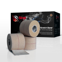 Strapit Premium Elastic Adhesive Bandage Heavy 50mm Tan 24 Rolls
