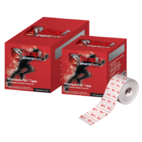 Strapit Premium Fixit Hypoallergenic Adhesive Underwrap 50mm White Single Roll