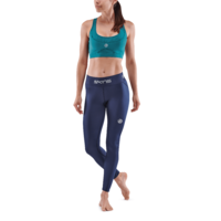 SKINS SERIES-1 Women's 7/8 Tights Navy Blue