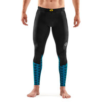 SKINS SERIES-3 Men's Long Tights Black Wave