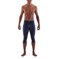 SKINS SERIES-3 Men's 3/4 Thermal Tights Navy Blue
