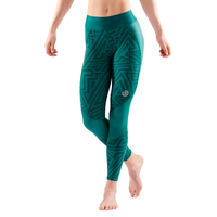 SKINS SERIES-3 Women's 7/8 Tights Teal Angle