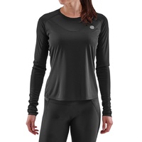 SKINS ACTIVEWEAR Women's Long Sleeve Top Black S
