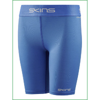 SKINS DNAmic Force Youth Half Tights Bright Blue 