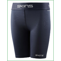 SKINS DNAmic Force Youth Half Tights Navy Blue