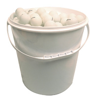 Bucket of Table Tennis Balls