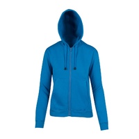 Ladies Hoodie with Full Zipper